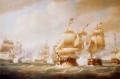 ダックワースのサンドミンゴ沖での行動 1806 年 2 月 6 日の海戦